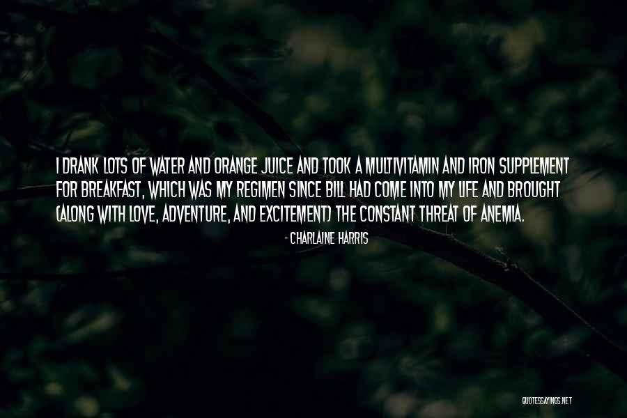 Breakfast And Love Quotes By Charlaine Harris Breakfast And Love Quotes By Charlaine Harris