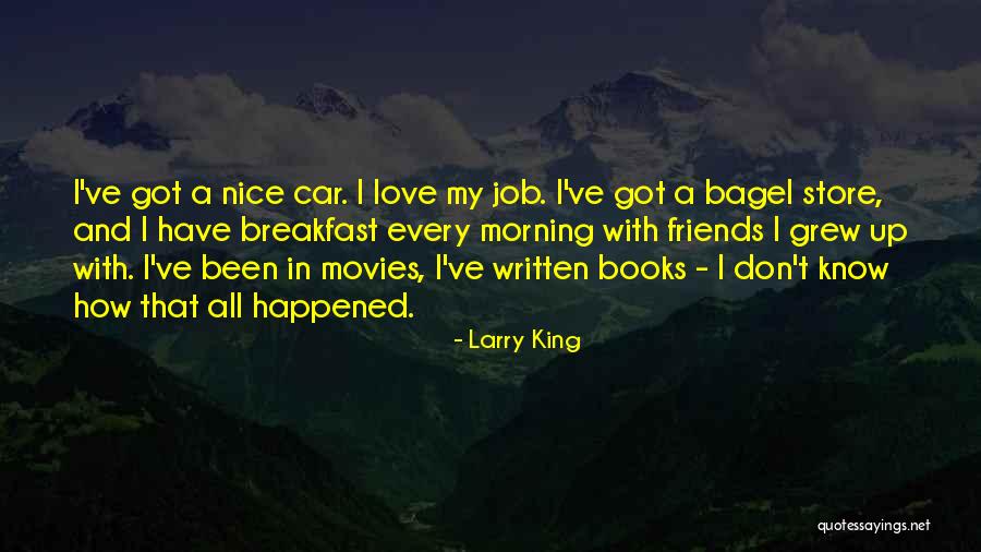 Breakfast And Love Quotes By Larry King Breakfast And Love Quotes By Larry King