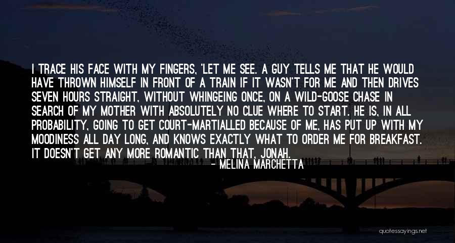 Breakfast And Love Quotes By Melina Marchetta Breakfast And Love Quotes By Melina Marchetta