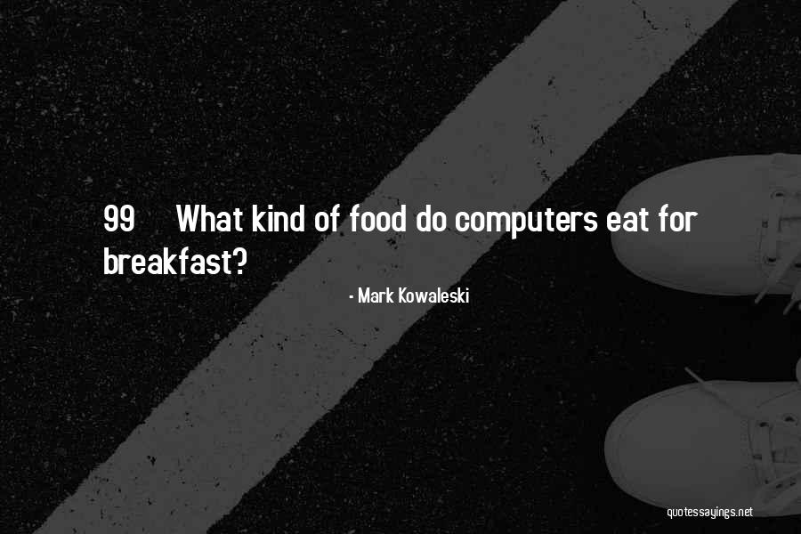 Breakfast Food Quotes By Mark Kowaleski Breakfast Food Quotes By Mark Kowaleski