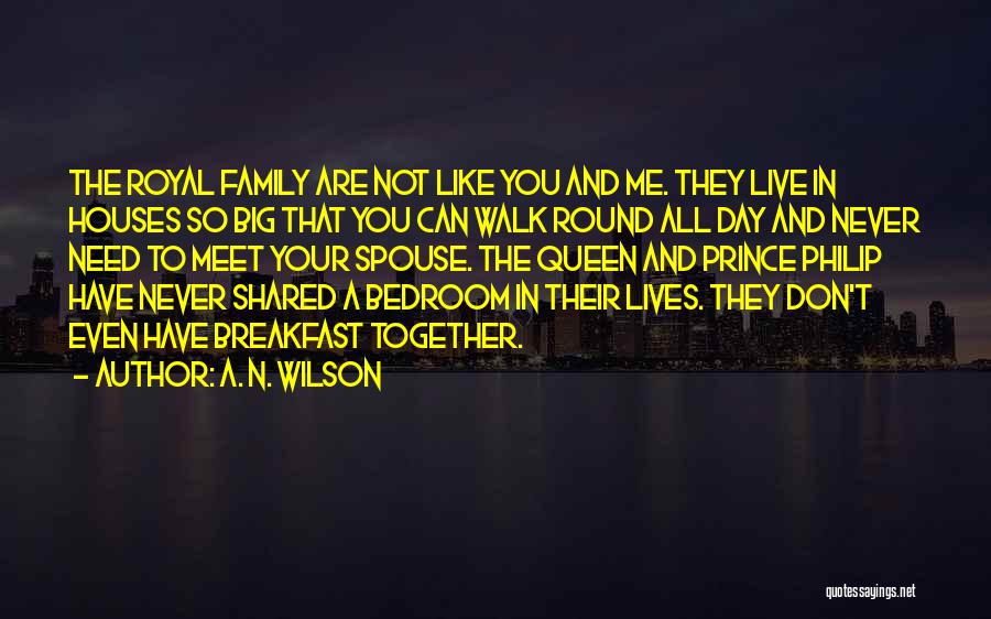 Breakfast Quotes By A. N. Wilson