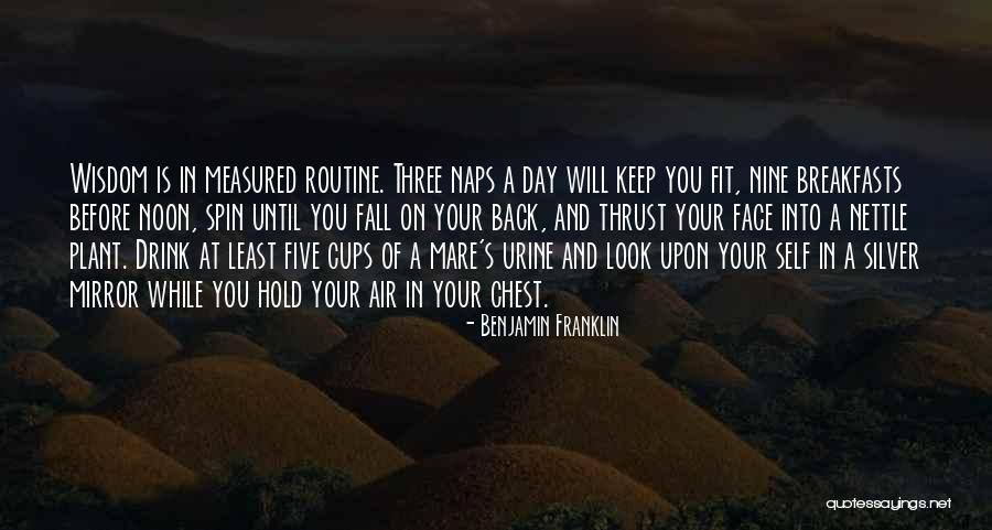 Breakfasts Quotes By Benjamin Franklin Breakfasts Quotes By Benjamin Franklin
