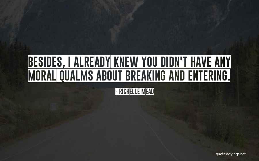 Breaking And Entering Quotes By Richelle Mead