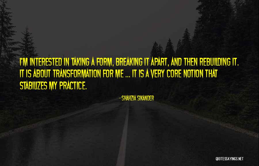 Breaking Apart Quotes By Shahzia Sikander Breaking Apart Quotes By Shahzia Sikander