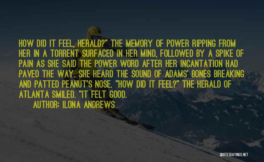 Breaking Bones Quotes By Ilona Andrews