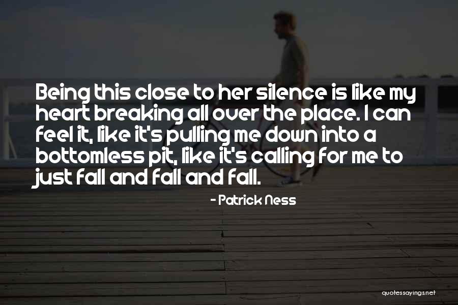 Breaking My Silence Quotes By Patrick Ness