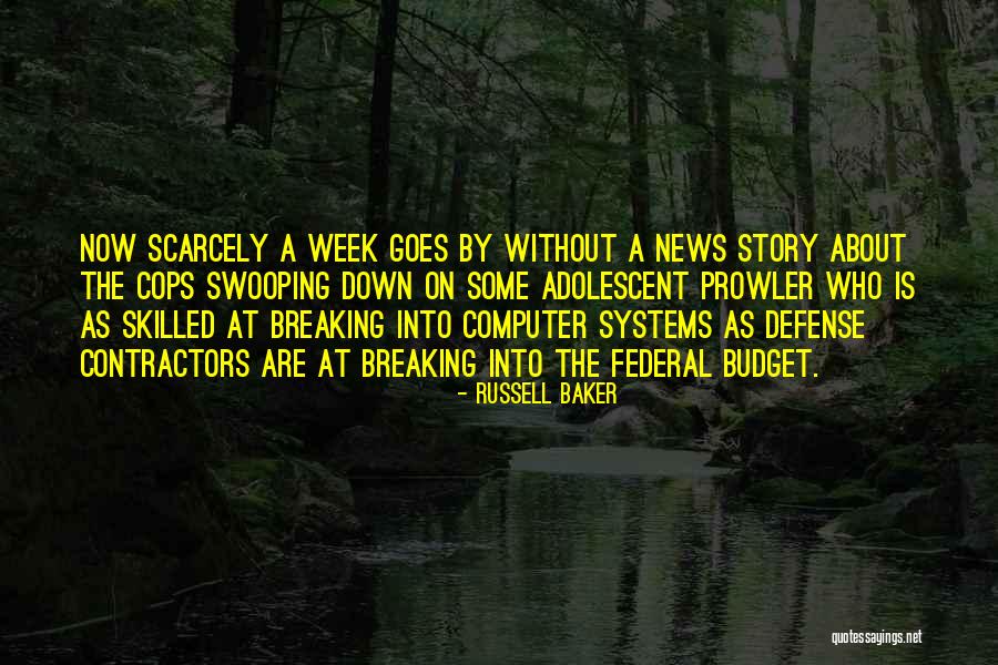 Breaking News Quotes By Russell Baker