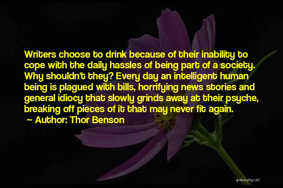 Breaking News Quotes By Thor Benson