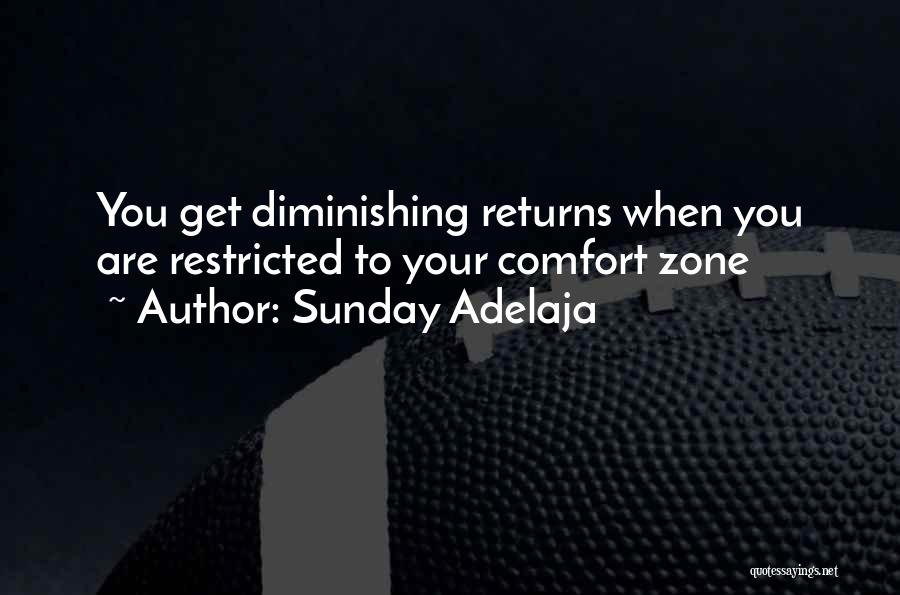 Breaking Out Of Your Comfort Zone Quotes By Sunday Adelaja