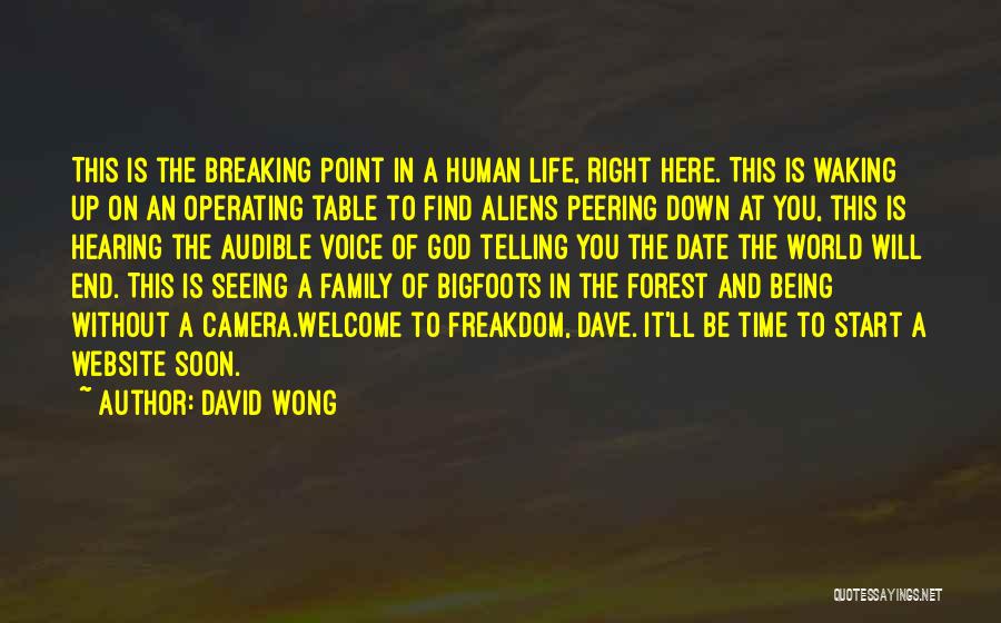 Breaking Point Life Quotes By David Wong