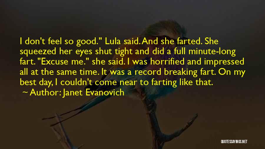 Breaking Record Quotes By Janet Evanovich