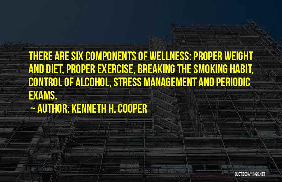 Breaking The Habit Quotes By Kenneth H. Cooper