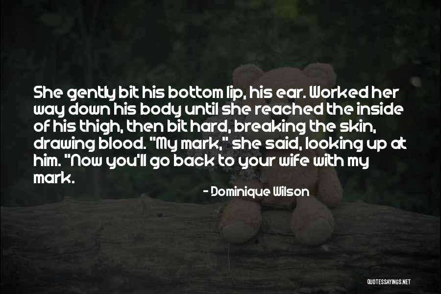 Breaking The Quotes By Dominique Wilson Breaking The Quotes By Dominique Wilson
