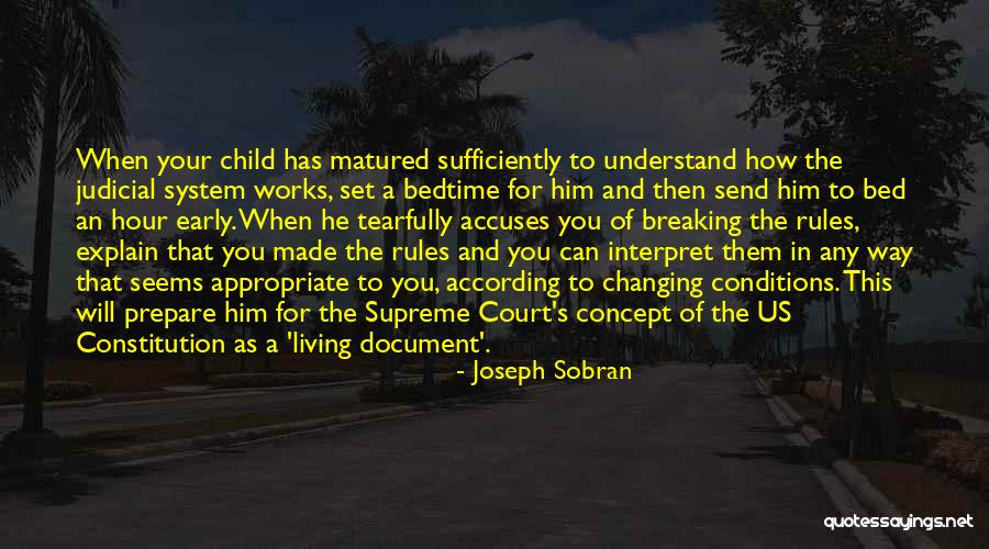 Breaking The Rules Quotes By Joseph Sobran