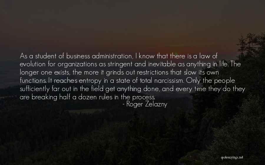 Breaking The Rules Quotes By Roger Zelazny