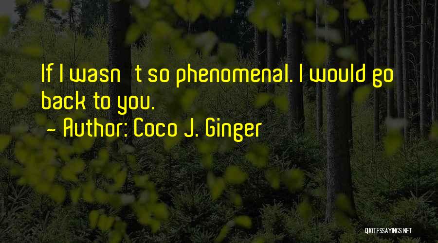Breaking Up Life Quotes By Coco J. Ginger