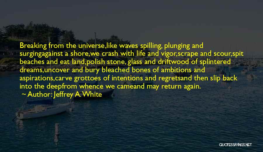 Breaking Waves Quotes By Jeffrey A. White