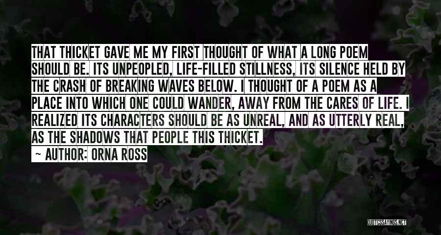 Breaking Waves Quotes By Orna Ross