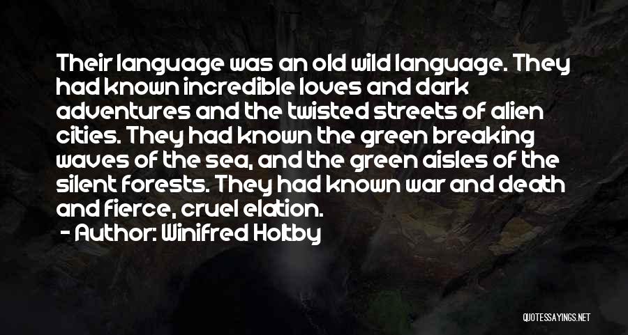 Breaking Waves Quotes By Winifred Holtby