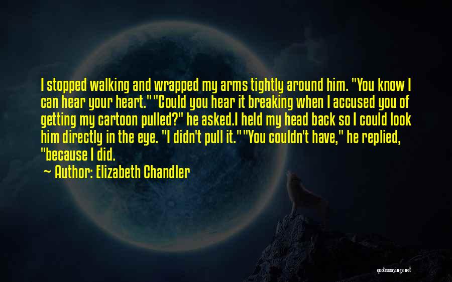 Breaking Your Heart Quotes By Elizabeth Chandler