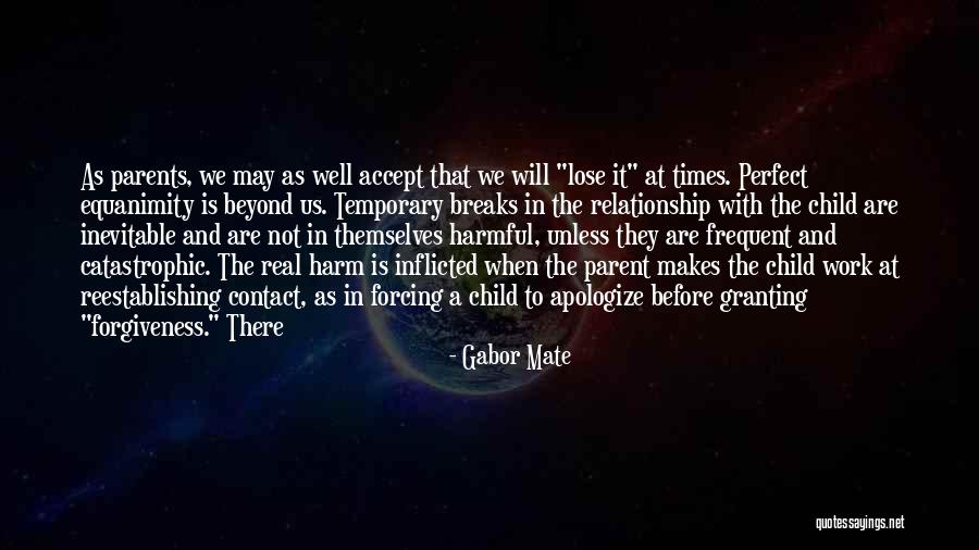 Breaks From Work Quotes By Gabor Mate