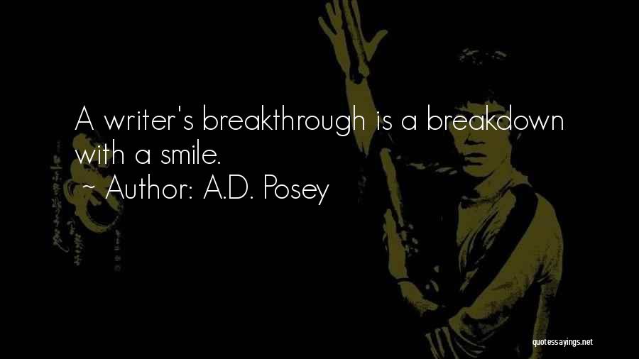 Breakthrough Inspirational Quotes By A.D. Posey