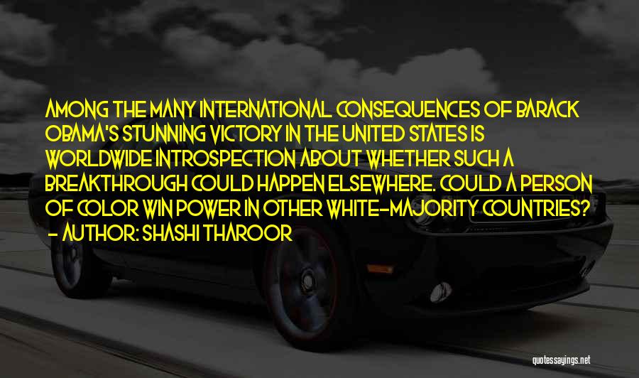 Breakthrough Quotes By Shashi Tharoor