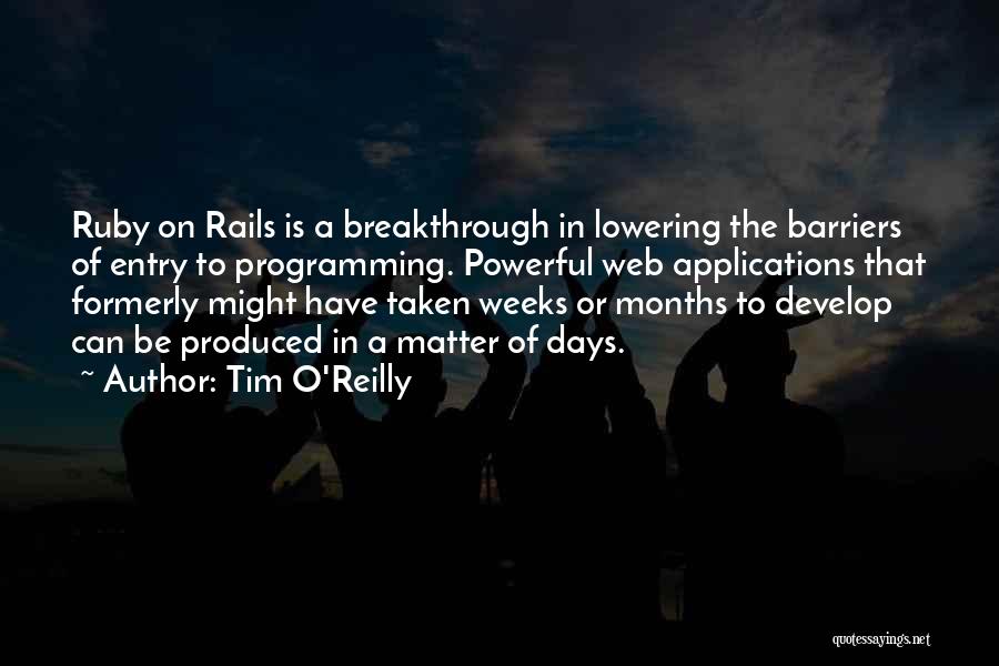 Breakthrough Quotes By Tim O'Reilly