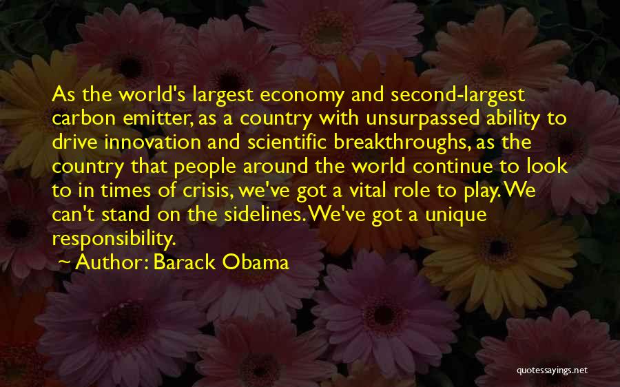 Breakthroughs Quotes By Barack Obama