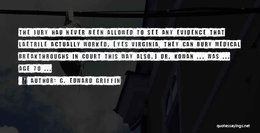 Breakthroughs Quotes By G. Edward Griffin