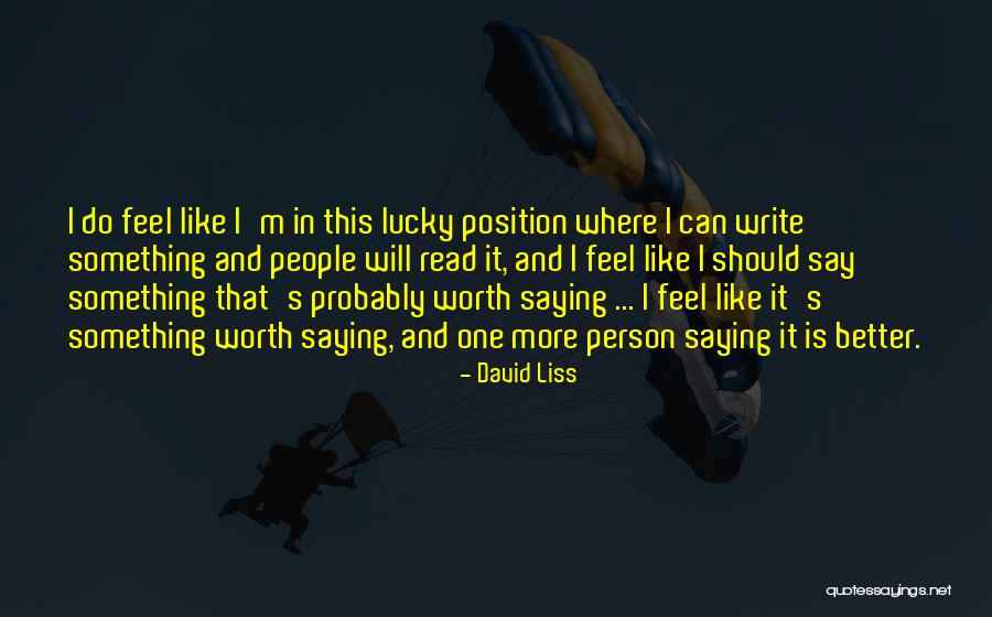 Breakup And Getting Back Together Quotes By David Liss Breakup And Getting Back Together Quotes By David Liss