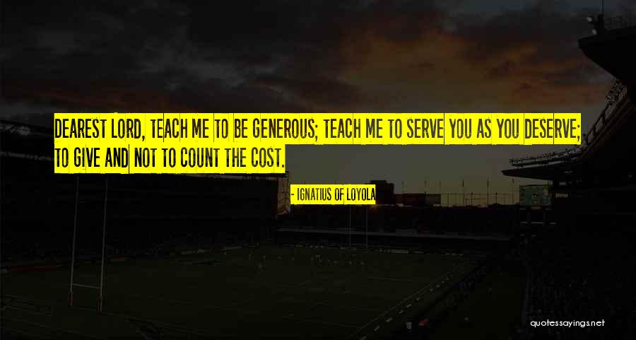 Breanna Moore Quotes By Ignatius Of Loyola Breanna Moore Quotes By Ignatius Of Loyola