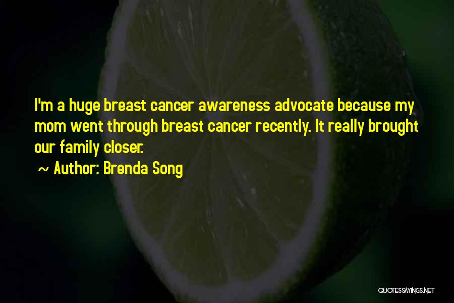 Breast Cancer Awareness Quotes By Brenda Song