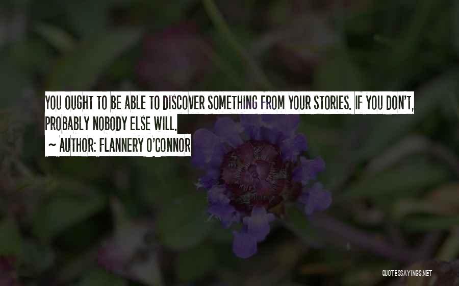 Breast Cancer Bible Quotes By Flannery O'Connor