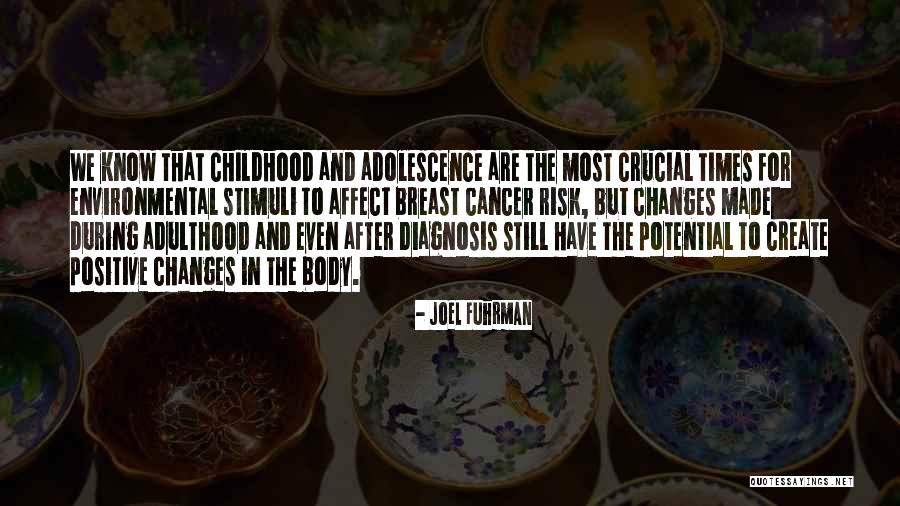 Breast Cancer Diagnosis Quotes By Joel Fuhrman Breast Cancer Diagnosis Quotes By Joel Fuhrman