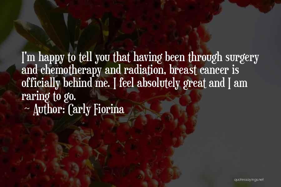 Breast Cancer Quotes By Carly Fiorina