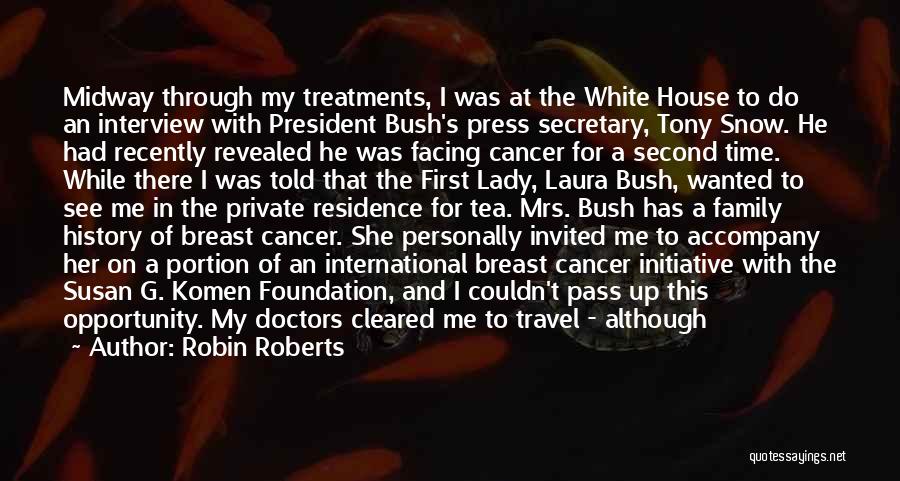 Breast Cancer Quotes By Robin Roberts