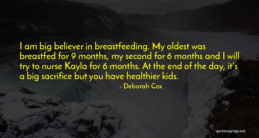 Breastfeeding Quotes By Deborah Cox