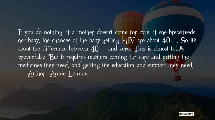 Breastfeeds Baby Quotes By Annie Lennox