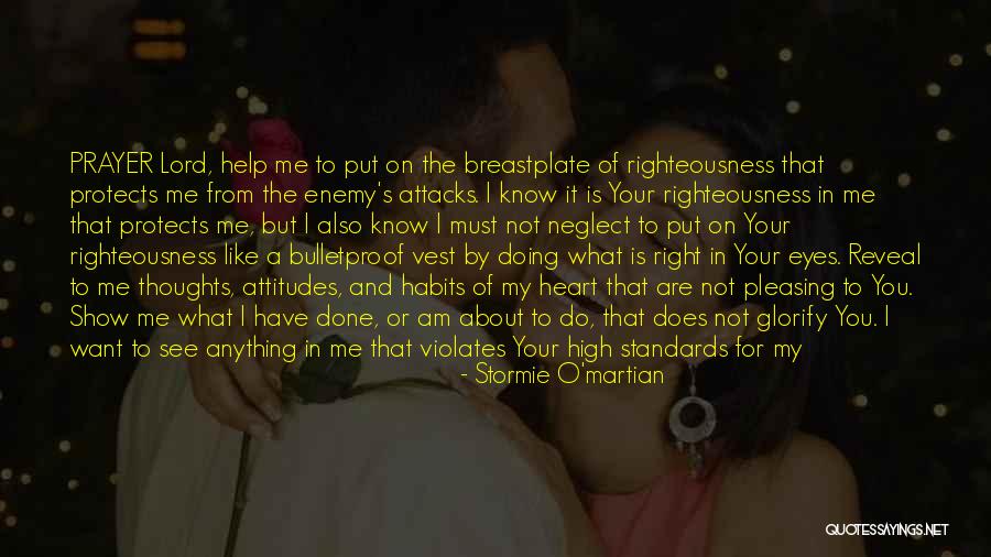 Breastplate Prayer Quotes By Stormie O'martian