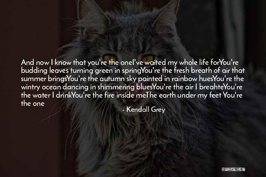 Breath For Life Quotes By Kendall Grey