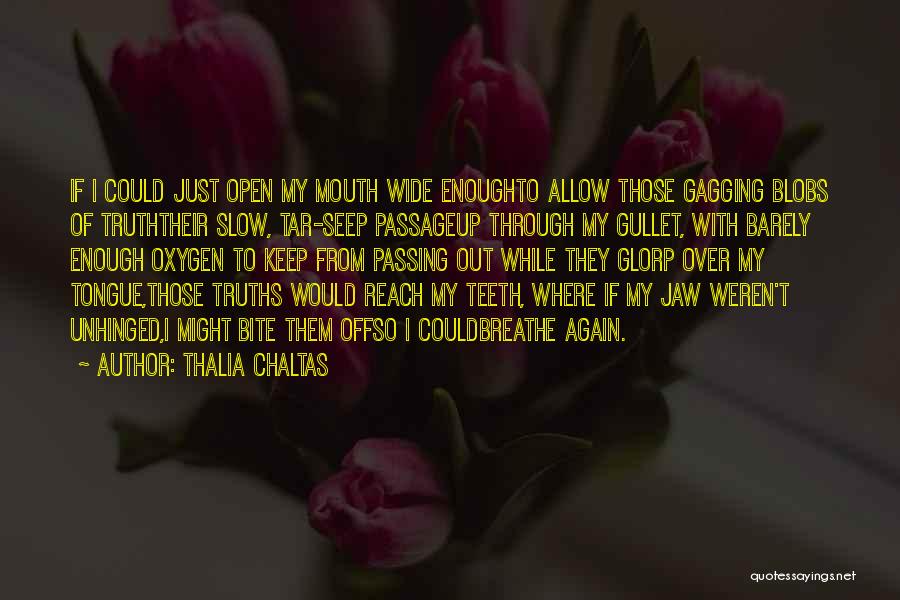 Breathe Again Quotes By Thalia Chaltas