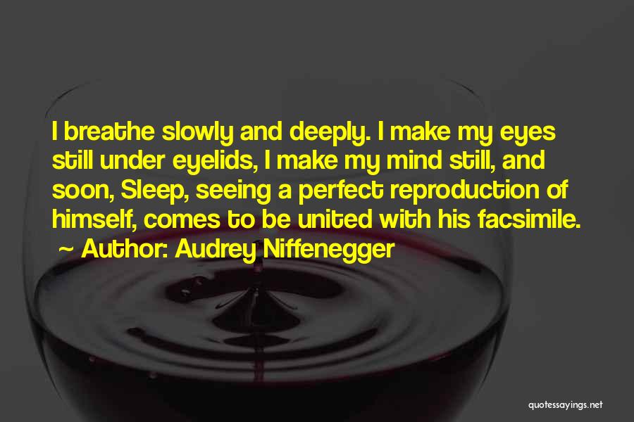 Breathe Deeply Quotes By Audrey Niffenegger