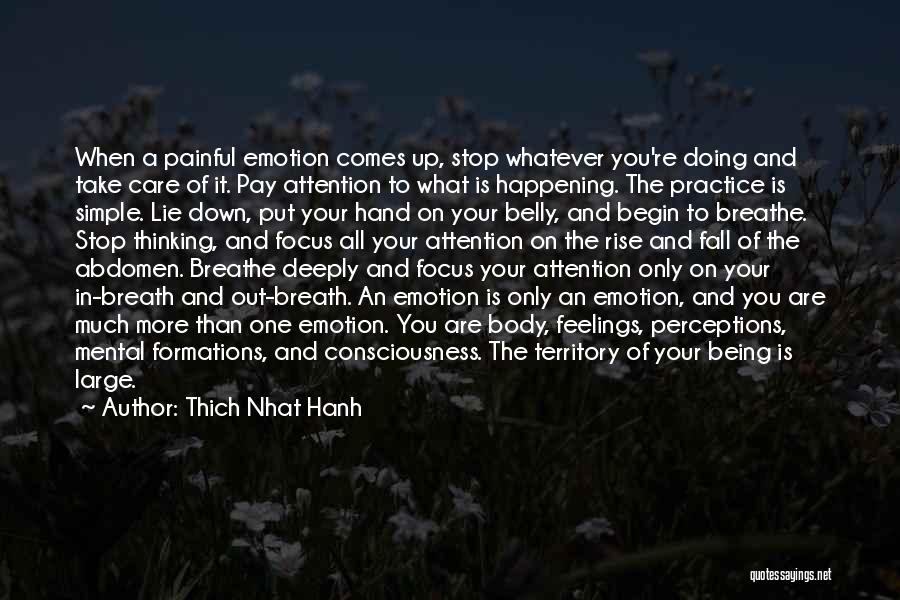 Breathe Deeply Quotes By Thich Nhat Hanh