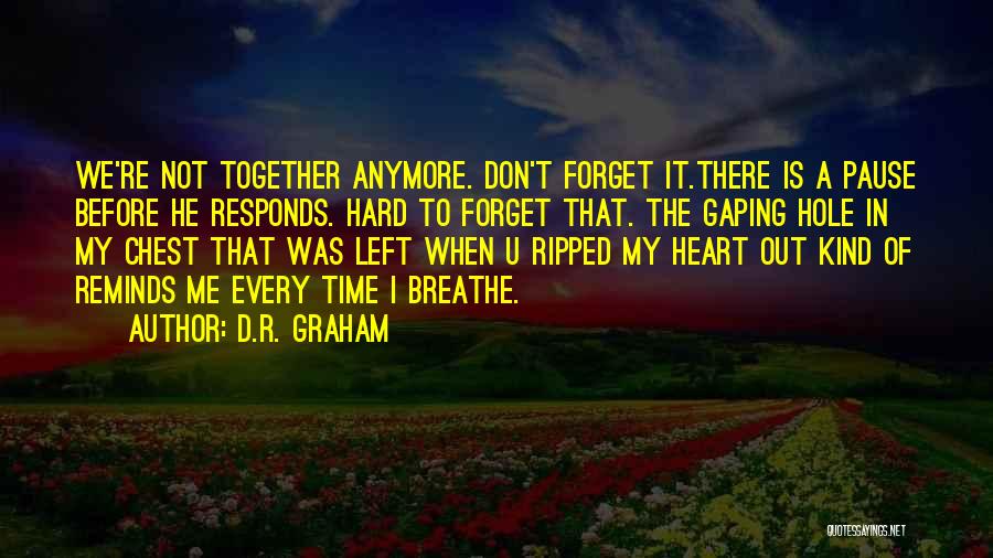 Breathe In Breathe Out Quotes By D.R. Graham