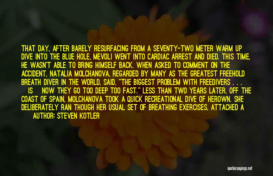 Breathing Exercises Quotes By Steven Kotler