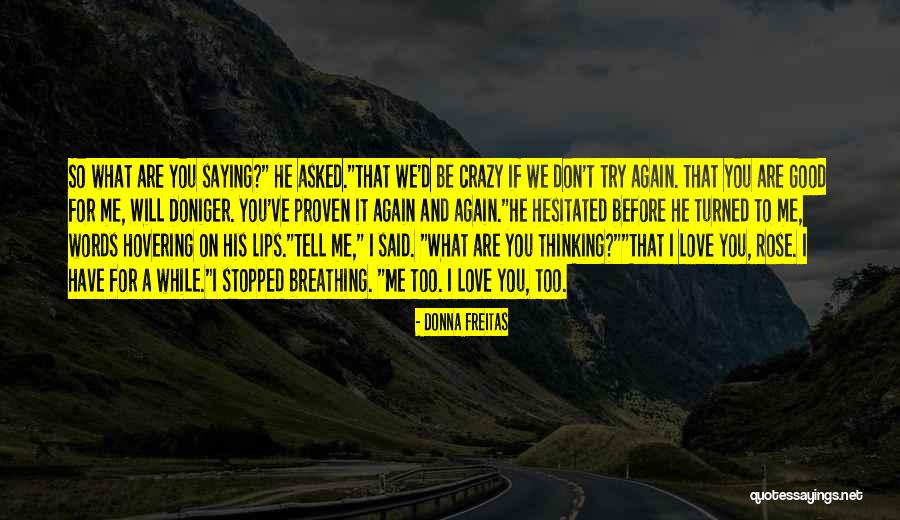 Breathing Quotes By Donna Freitas Breathing Quotes By Donna Freitas