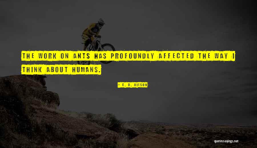 Brechot Psa Quotes By E. O. Wilson