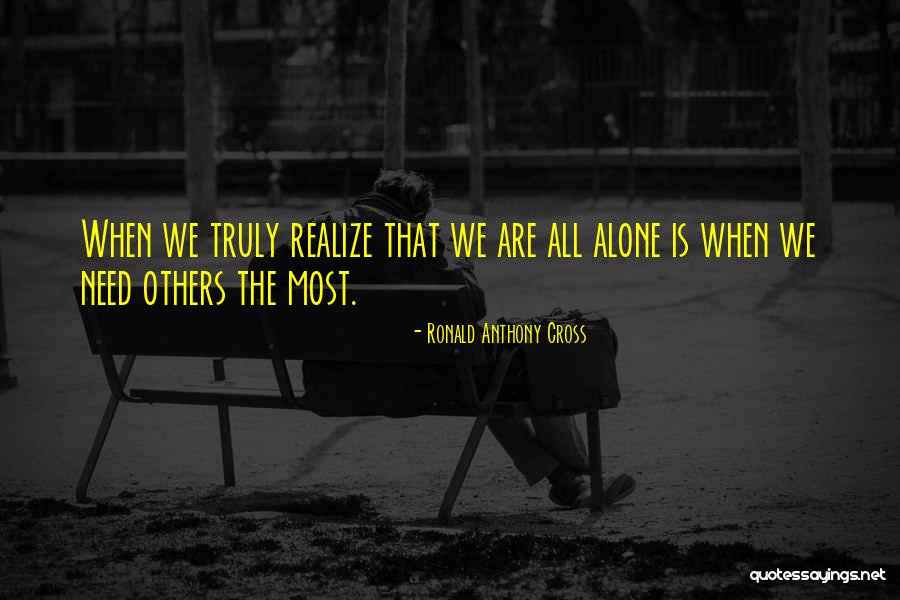 Brechot Psa Quotes By Ronald Anthony Cross