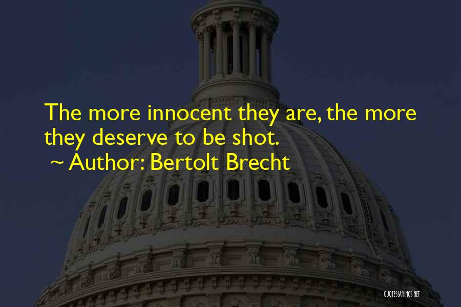 Brecht Quotes By Bertolt Brecht